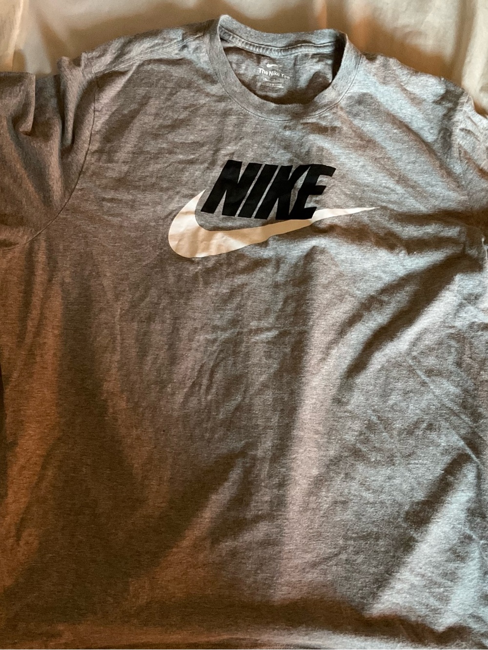 Nike Short Sleeve Gray  Athleisure Tee